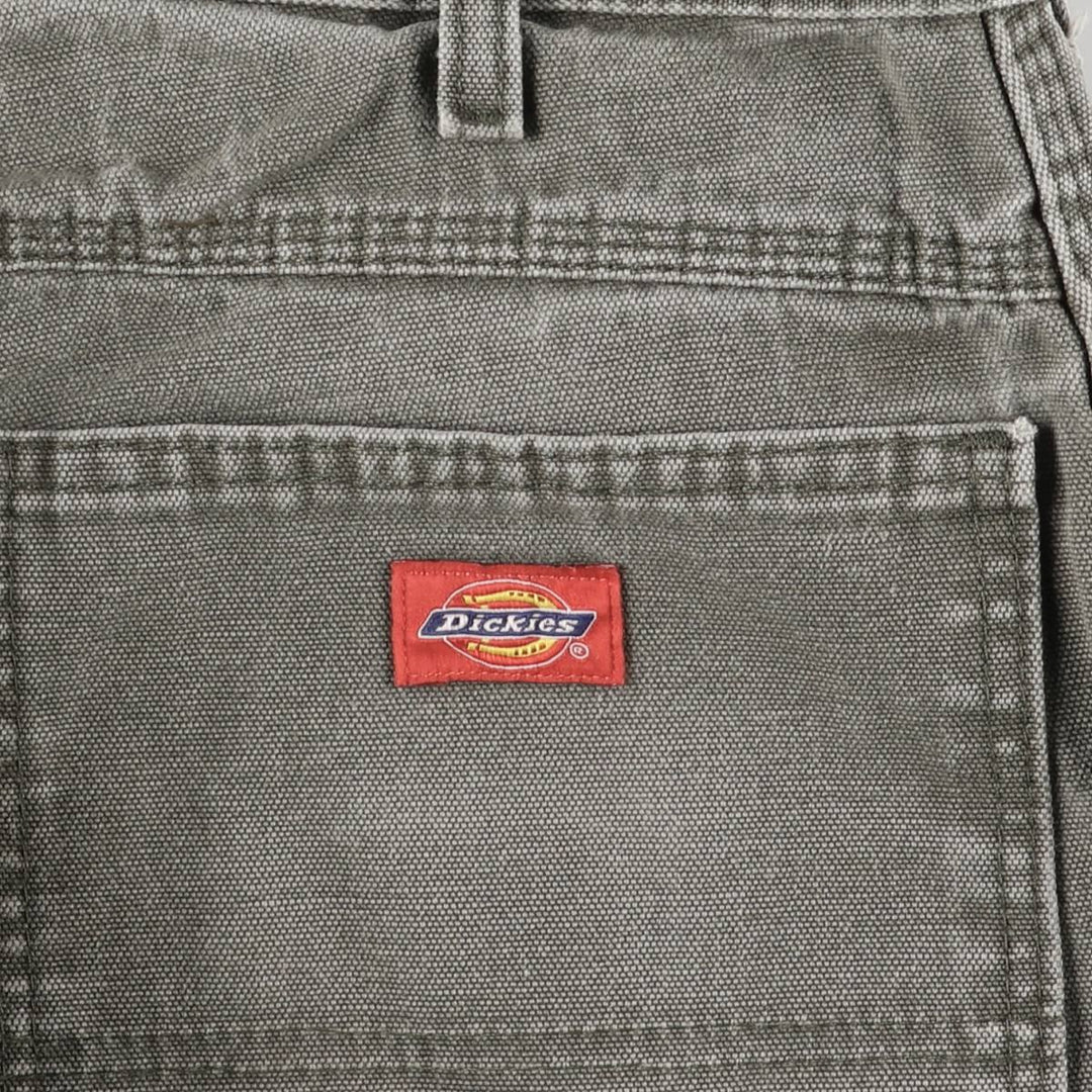 Dickies Duck Painter Pants Men's W33 equivalent unclear Khaki type sage green Vintage Second Hand