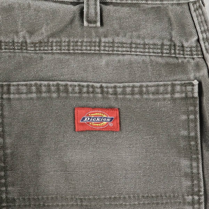 Dickies Duck Painter Pants Men's W33 equivalent unclear Khaki type sage green Vintage Second Hand