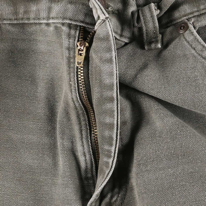 Dickies Duck Painter Pants Men's W33 equivalent unclear Khaki type sage green Vintage Second Hand