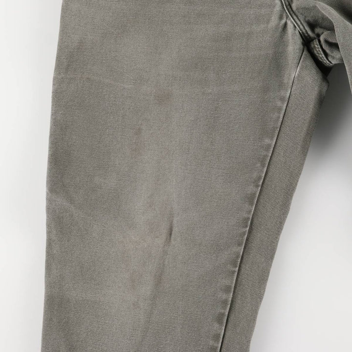 Dickies Duck Painter Pants Men's W33 equivalent unclear Khaki type sage green Vintage Second Hand