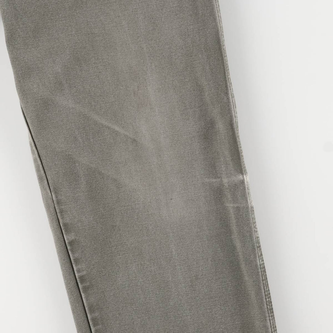 Dickies Duck Painter Pants Men's W33 equivalent unclear Khaki type sage green Vintage Second Hand