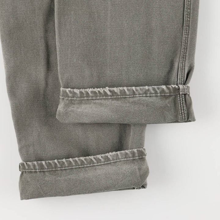 Dickies Duck Painter Pants Men's W33 equivalent unclear Khaki type sage green Vintage Second Hand