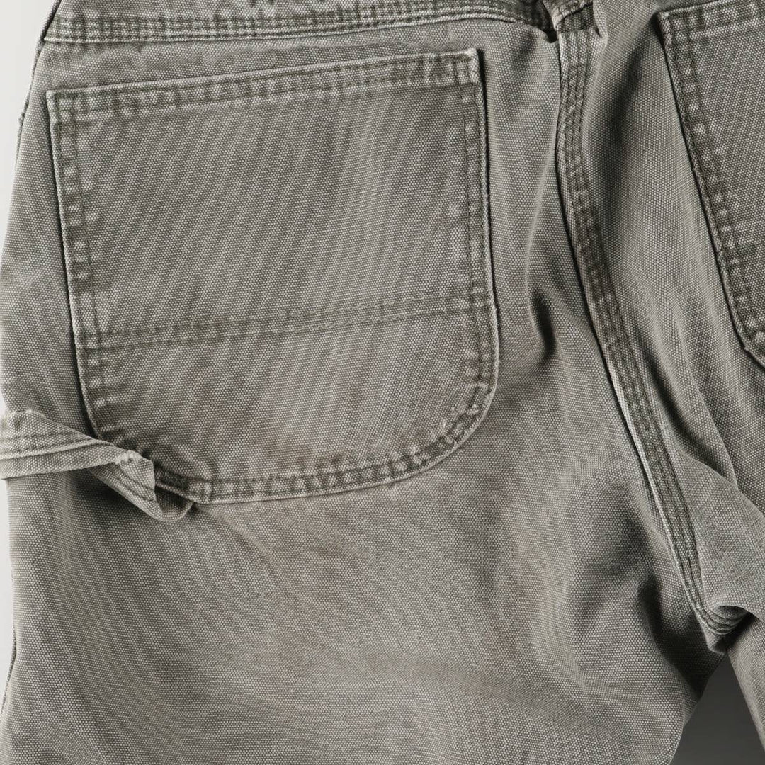 Dickies Duck Painter Pants Men's W33 equivalent unclear Khaki type sage green Vintage Second Hand