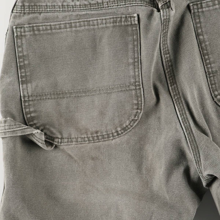 Dickies Duck Painter Pants Men's W33 equivalent unclear Khaki type sage green Vintage Second Hand
