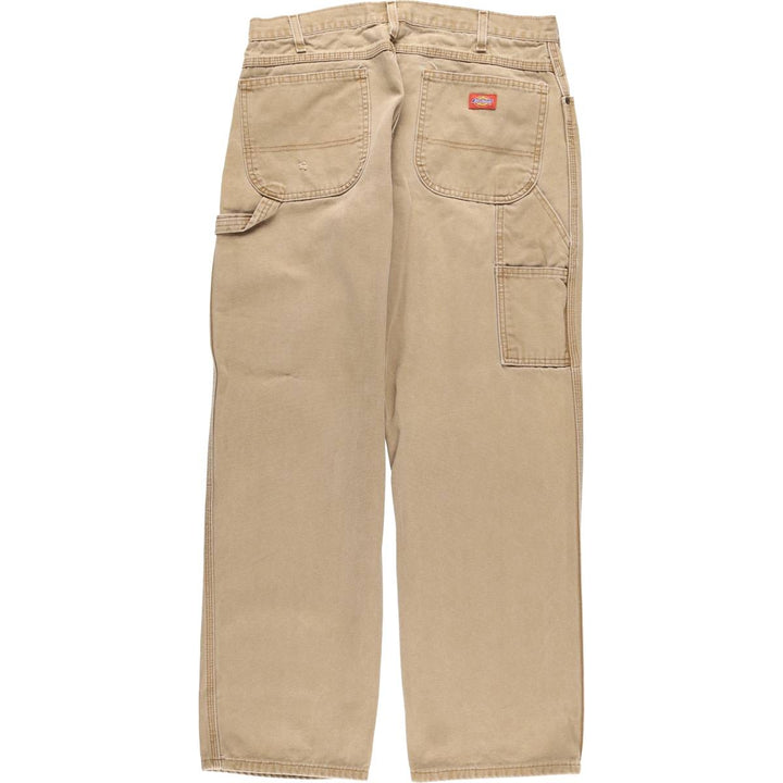 Dickies Relaxed Fit Duck Painter Pants Men's W34 equivalent cotton beige type brown Vintage Second Hand