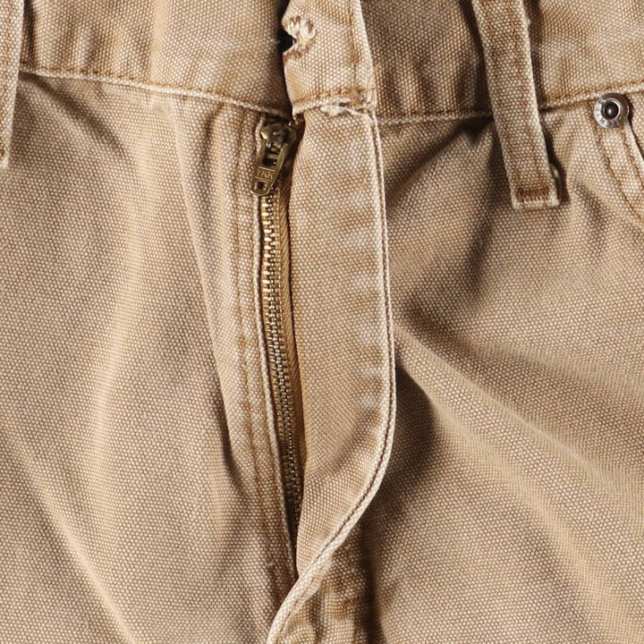 Dickies Relaxed Fit Duck Painter Pants Men's W34 equivalent cotton beige type brown Vintage Second Hand