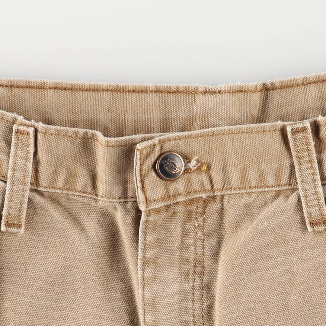 Dickies Relaxed Fit Duck Painter Pants Men's W34 equivalent cotton beige type brown Vintage Second Hand