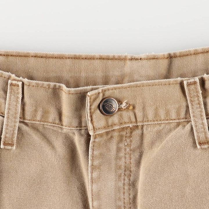 Dickies Relaxed Fit Duck Painter Pants Men's W34 equivalent cotton beige type brown Vintage Second Hand