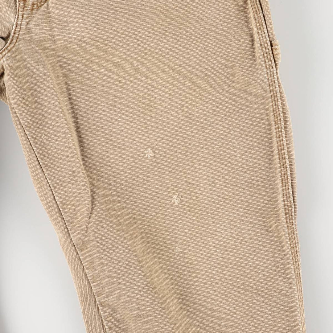 Dickies Relaxed Fit Duck Painter Pants Men's W34 equivalent cotton beige type brown Vintage Second Hand