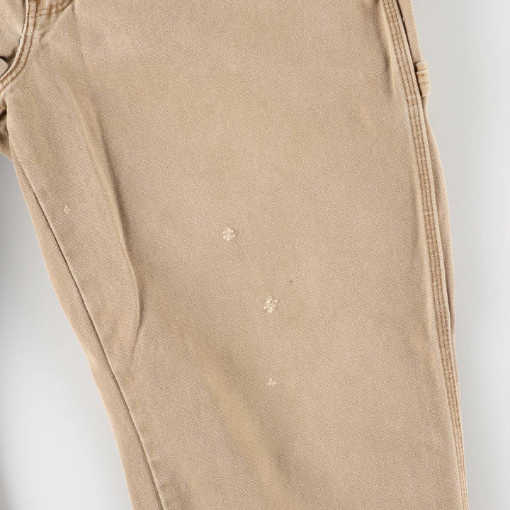 Dickies Relaxed Fit Duck Painter Pants Men's W34 equivalent cotton beige type brown Vintage Second Hand