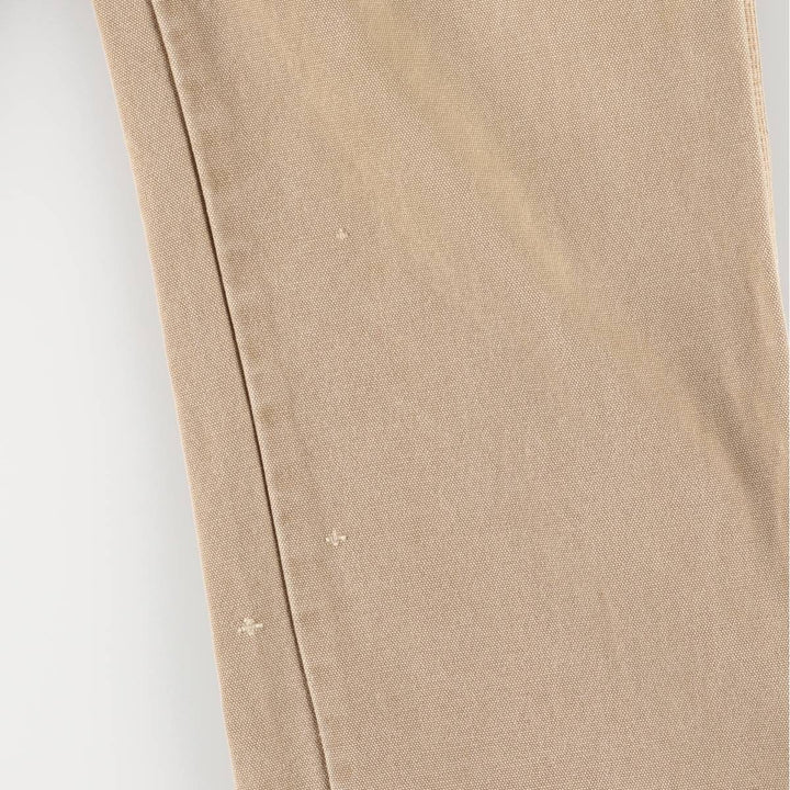 Dickies Relaxed Fit Duck Painter Pants Men's W34 equivalent cotton beige type brown Vintage Second Hand