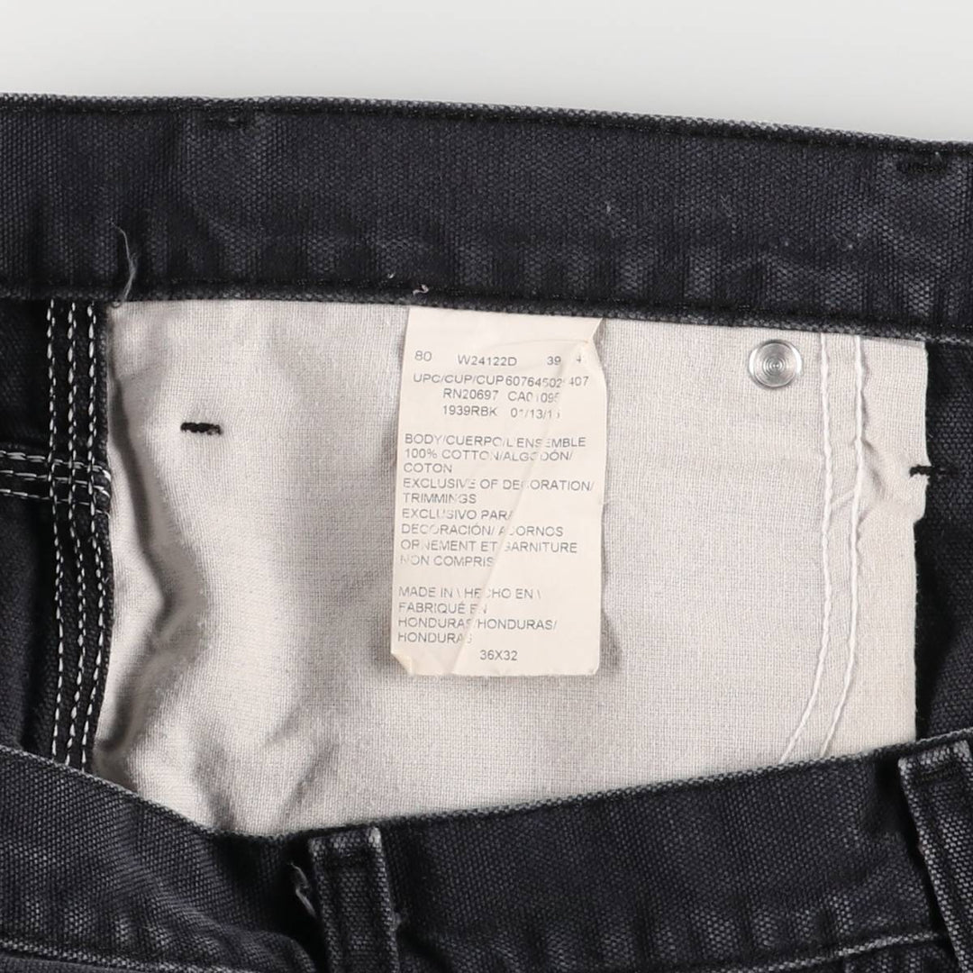 Dickies Duck Painter Pants Men's W36 cotton black type Vintage Second Hand