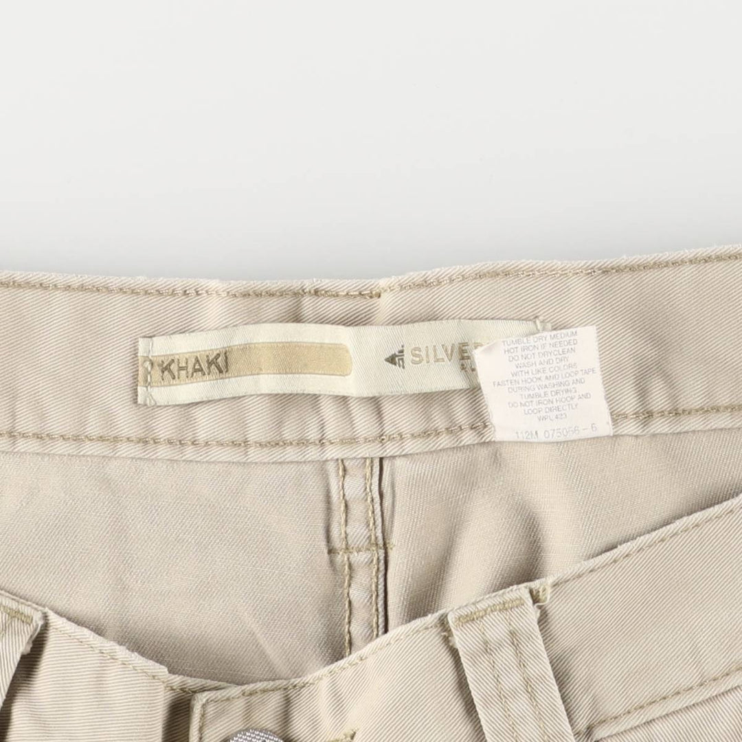 Levi's SILVER TAB Khaki Chino Cargo Pants, Men's Size 37 cotton Beige type Vintage Second Hand