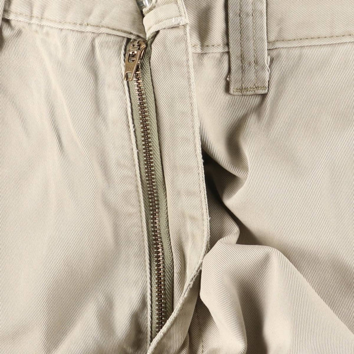 Levi's SILVER TAB Khaki Chino Cargo Pants, Men's Size 37 cotton Beige type Vintage Second Hand