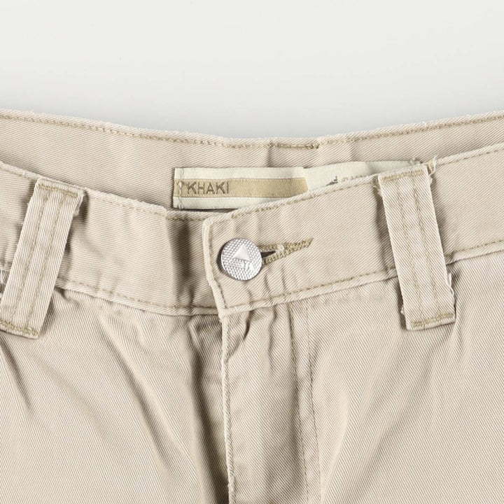 Levi's SILVER TAB Khaki Chino Cargo Pants, Men's Size 37 cotton Beige type Vintage Second Hand