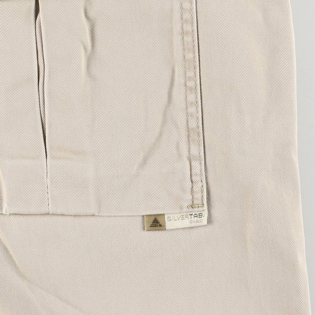 Levi's SILVER TAB Khaki Chino Cargo Pants, Men's Size 37 cotton Beige type Vintage Second Hand