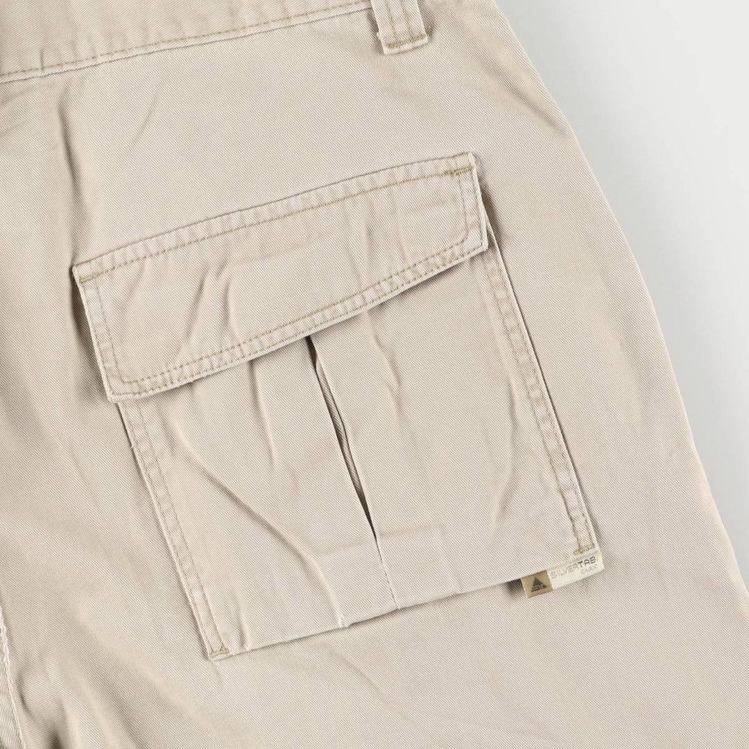 Levi's SILVER TAB Khaki Chino Cargo Pants, Men's Size 37 cotton Beige type Vintage Second Hand