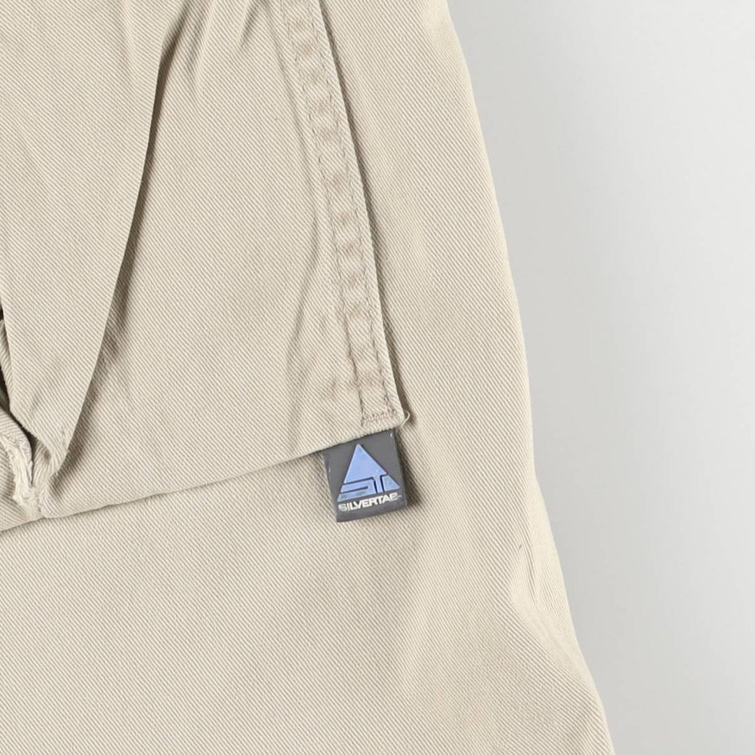 2000'S Levi's SILVER TAB Silver Tab Chino Cargo Pants, Size W34L34 (Men's Size 34) cotton Beige type Vintage Second Hand
