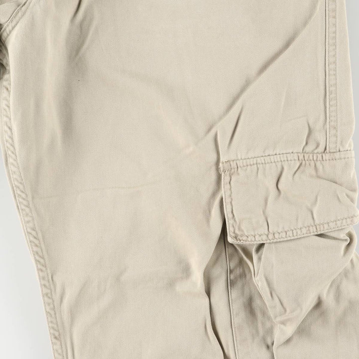 2000'S Levi's SILVER TAB Silver Tab Chino Cargo Pants, Size W34L34 (Men's Size 34) cotton Beige type Vintage Second Hand