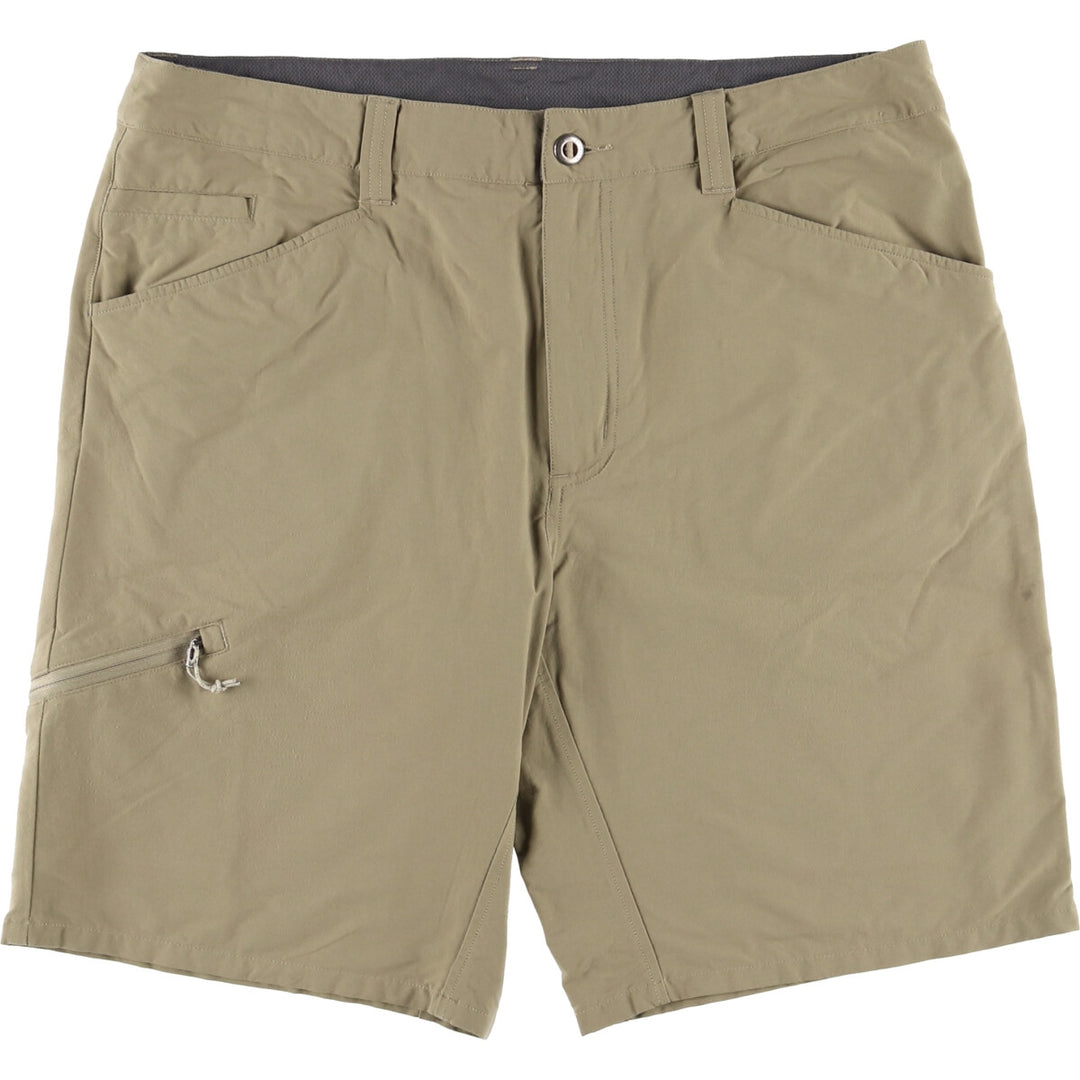 Patagonia Quandary Shorts 57826SP18 Nylon Shorts, Men's Size W37 Nylon Beige type Vintage Second Hand