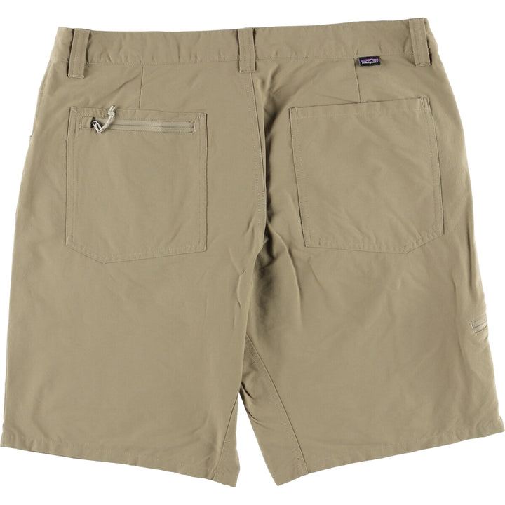 Patagonia Quandary Shorts 57826SP18 Nylon Shorts, Men's Size W37 Nylon Beige type Vintage Second Hand