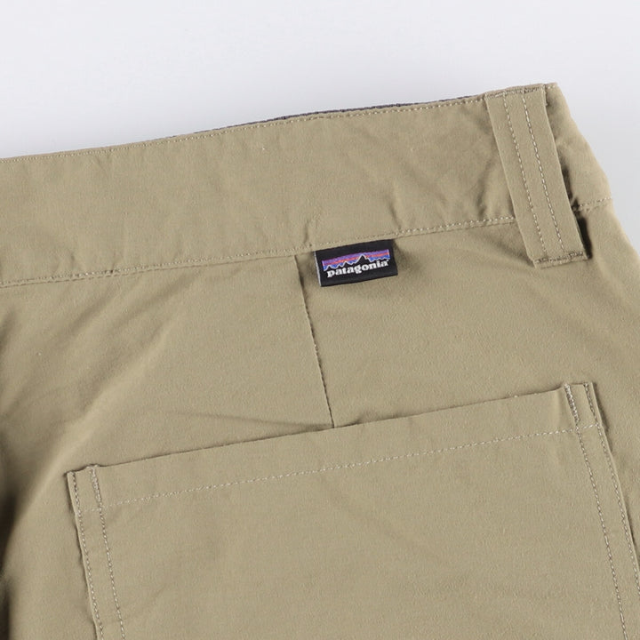 Patagonia Quandary Shorts 57826SP18 Nylon Shorts, Men's Size W37 Nylon Beige type Vintage Second Hand
