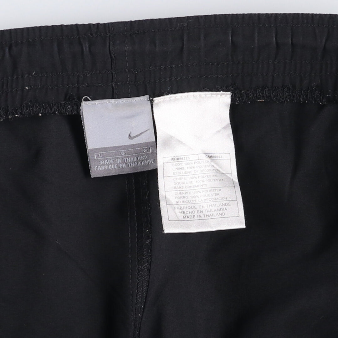 2000'S Nike Nylon Cargo Shorts, Men's Size L polyester black type Vintage Second Hand