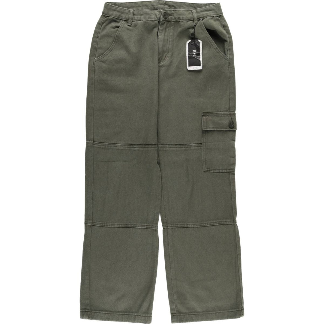 EM Cotton Pants Women's Size L cotton Khaki type Vintage Second Hand