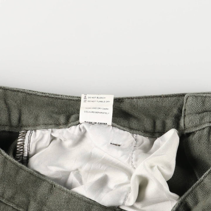 EM Cotton Pants Women's Size L cotton Khaki type Vintage Second Hand