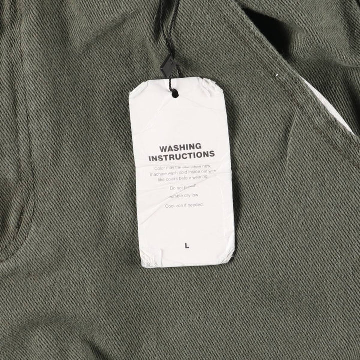 EM Cotton Pants Women's Size L cotton Khaki type Vintage Second Hand