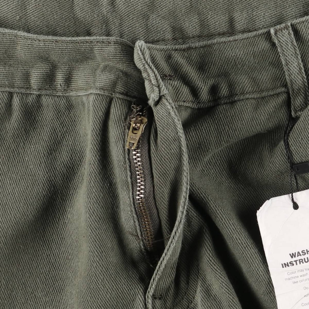 EM Cotton Pants Women's Size L cotton Khaki type Vintage Second Hand