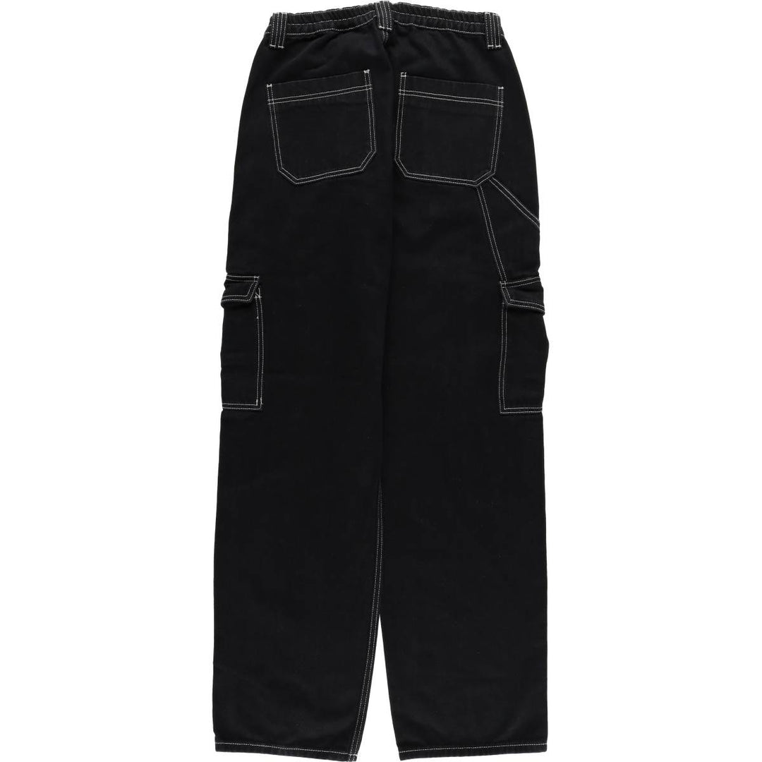 FASION NOVA Cargo Pants, Women's, XXL (W34) cotton black type Vintage Second Hand