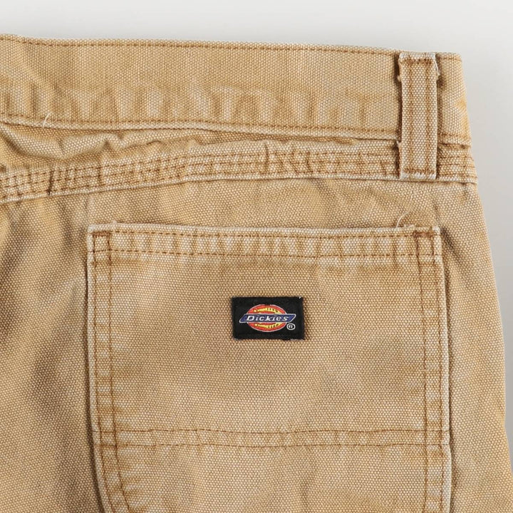Dickies Duck Pants, Women's XL (W32) cotton ocher yellow type Vintage Second Hand