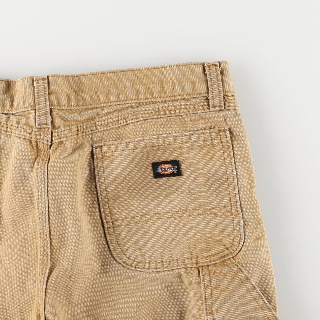 Dickies Duck Pants, Women's XL (W32) cotton ocher yellow type Vintage Second Hand