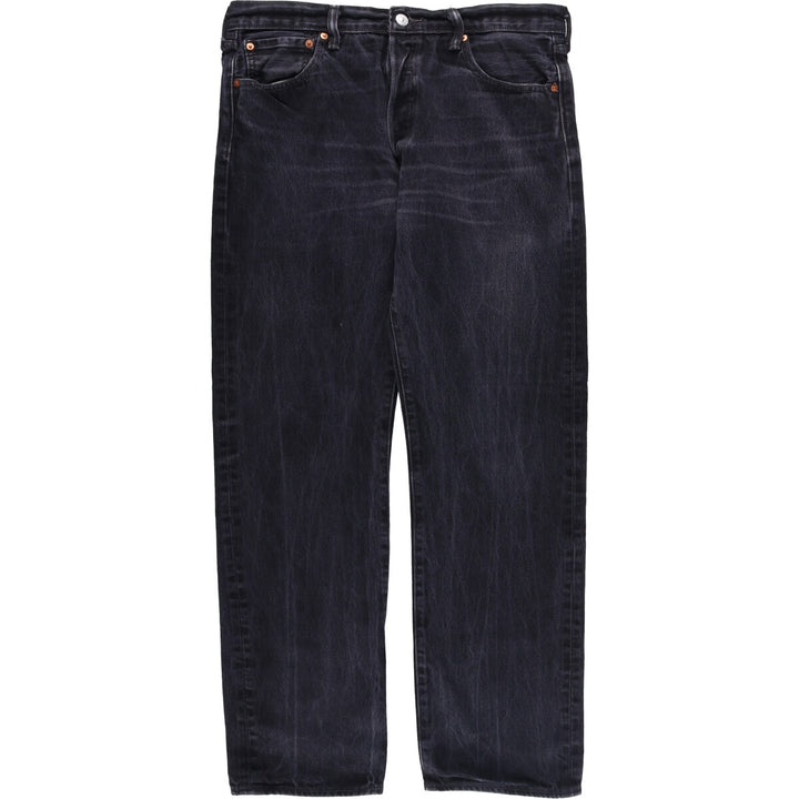 Levi's 501 Black Denim Straight Denim Pants Men's W36 cotton black type Vintage Second Hand