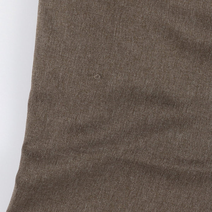 90'S Levi's Action Slacks, Made in USA, Men's, Size 36, Vintage polyester brown type Vintage Second Hand