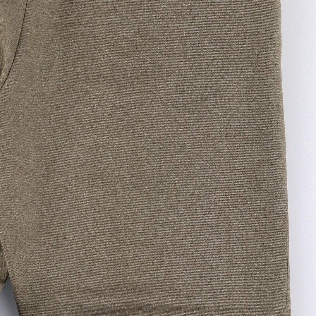90'S Levi's Action Slacks, Made in USA, Men's, Size 34, Vintage polyester brown type Vintage Second Hand