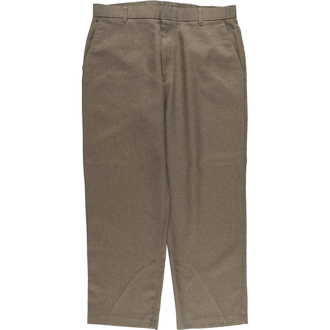 2000'S Levi's Action Slacks, Men's Size W36 polyester brown type Vintage Second Hand