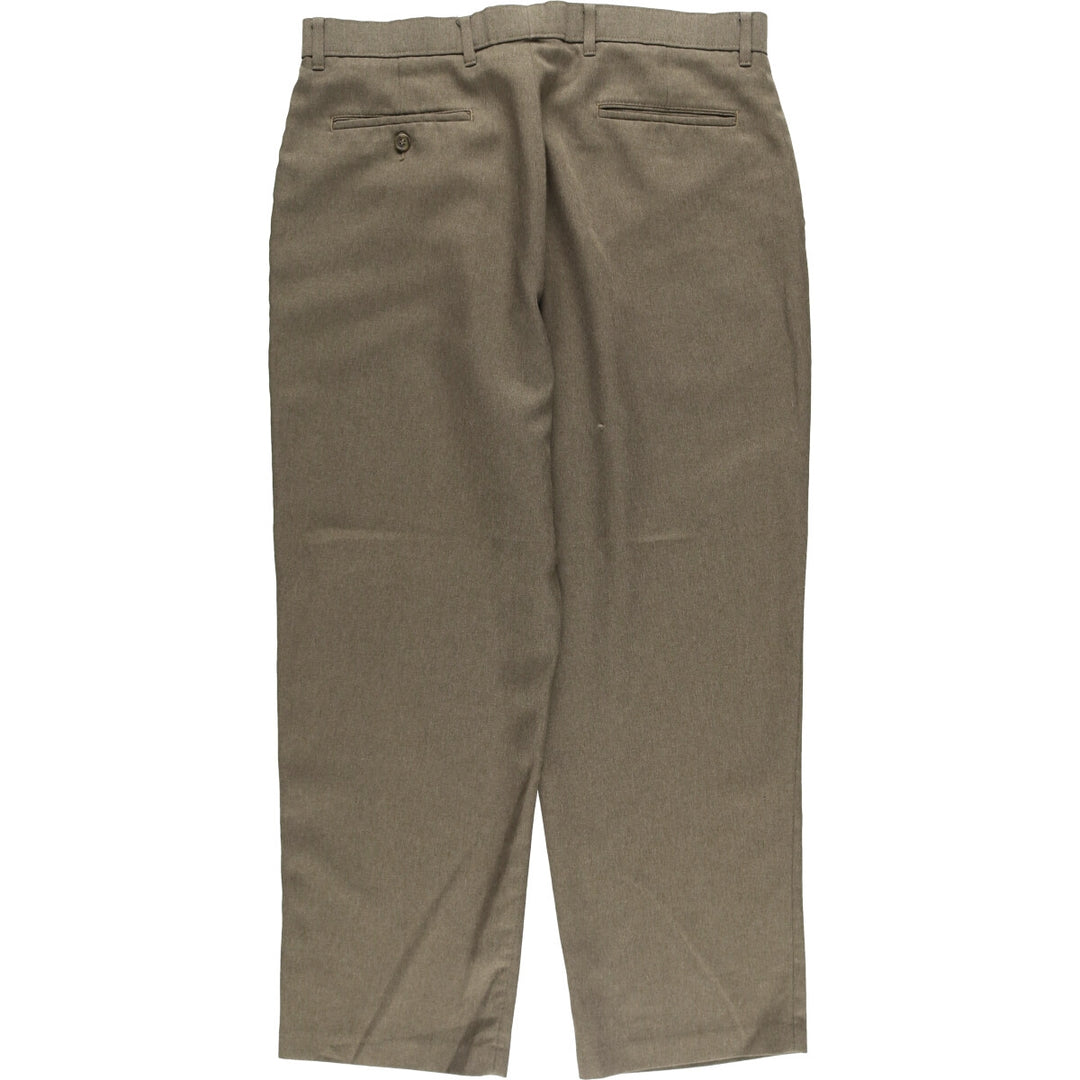 2000'S Levi's Action Slacks, Men's Size W36 polyester brown type Vintage Second Hand