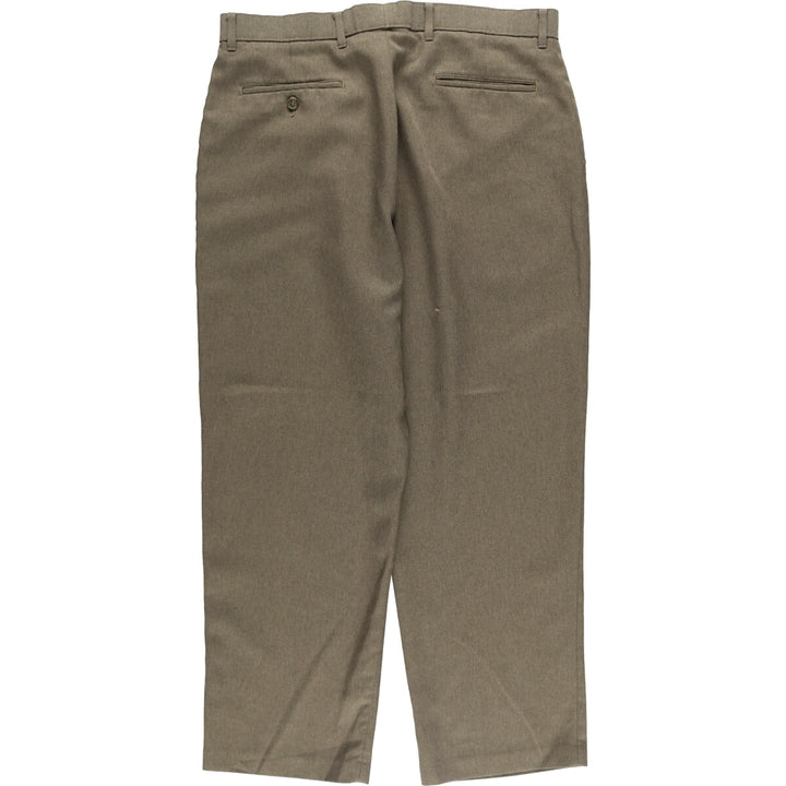 2000'S Levi's Action Slacks, Men's Size W36 polyester brown type Vintage Second Hand