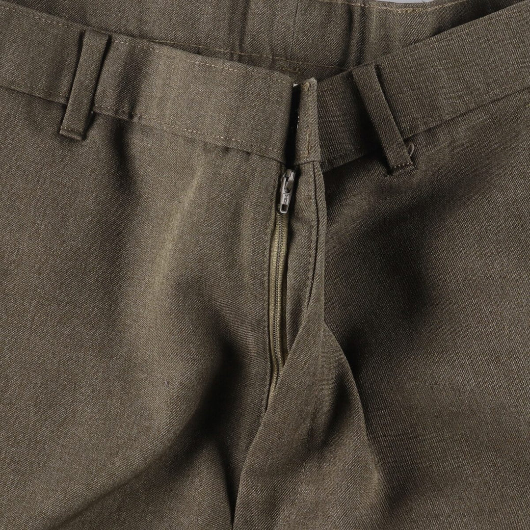 2000'S Levi's Action Slacks, Men's Size W36 polyester brown type Vintage Second Hand