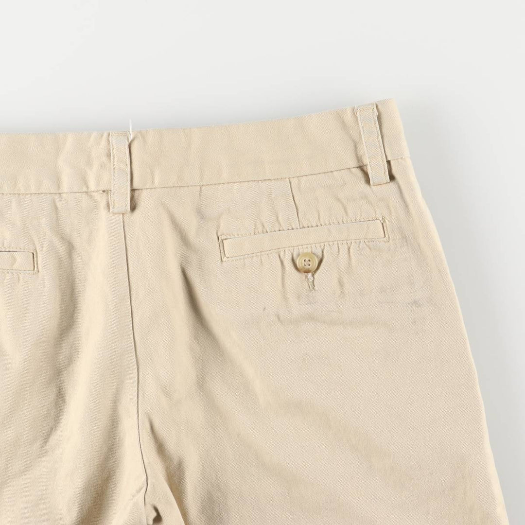 Ralph Lauren RALPH LAUREN SPORT Chino Shorts, Women's XL (W32) cotton Beige type Vintage Second Hand