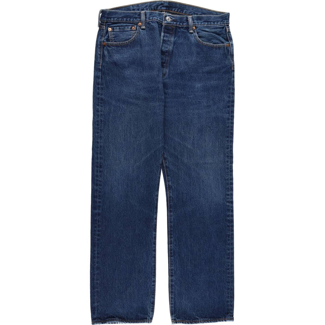 Levi's 501 straight denim pants for men, size W37 cotton blue type Vintage Second Hand