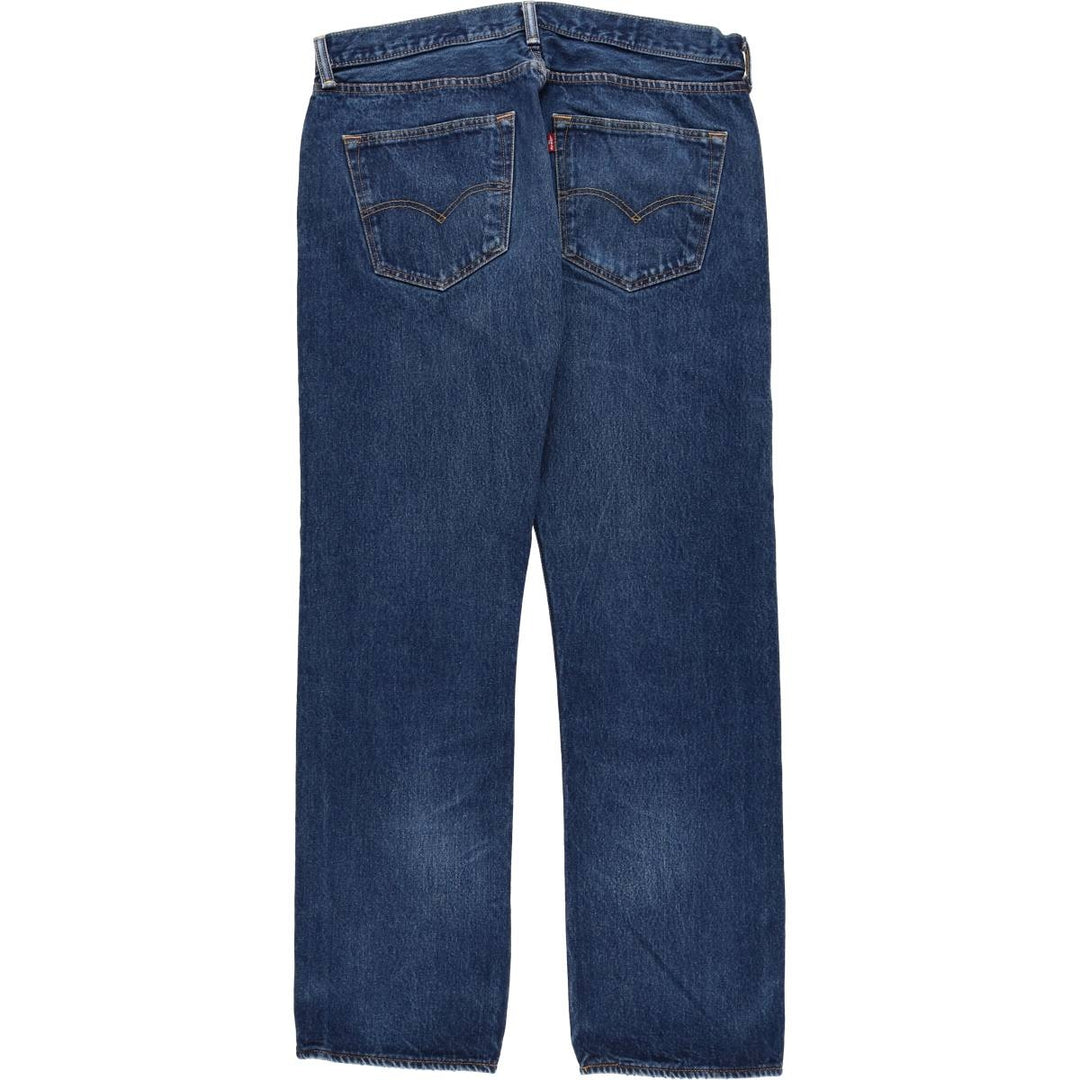 Levi's 501 straight denim pants for men, size W37 cotton blue type Vintage Second Hand