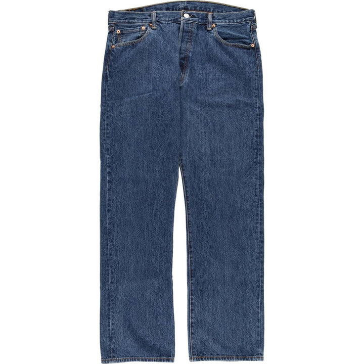 Levi's 501 straight denim pants for men, size W37 cotton blue type Vintage Second Hand