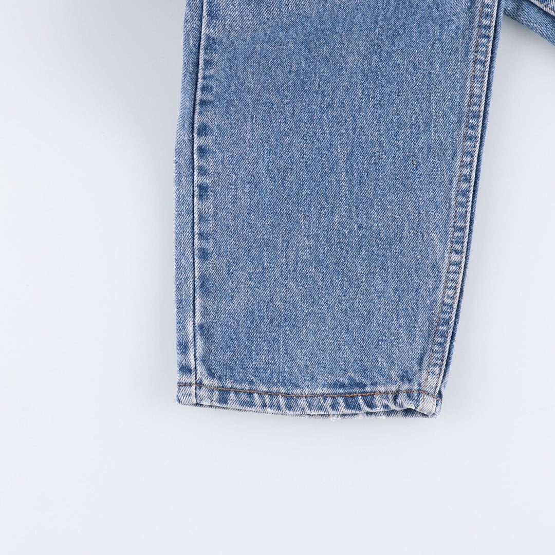 90'S Levi's 550-4850 Relaxed Fit Tapered Leg Denim Pants, Made in USA, Men's Size 34 (Vintage) cotton blue type Vintage Second Hand
