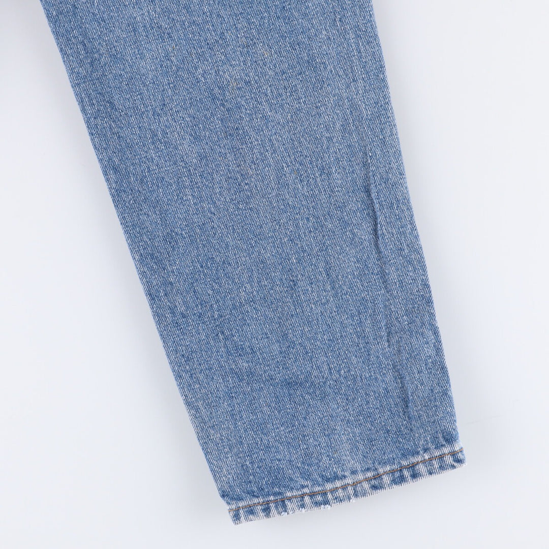 90'S Levi's 550-4850 Relaxed Fit Tapered Leg Denim Pants, Made in USA, Men's Size 34 (Vintage) cotton blue type Vintage Second Hand