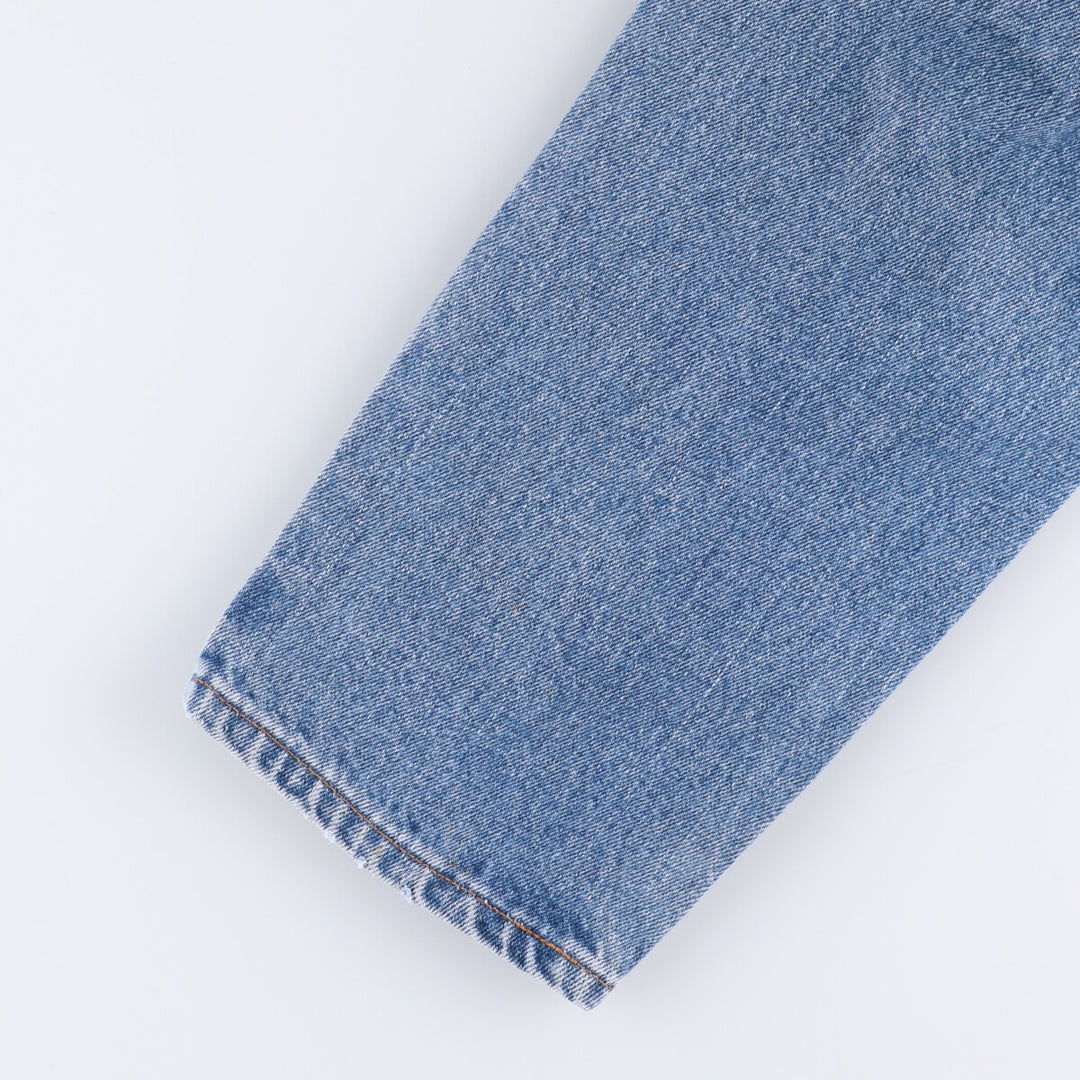90'S Levi's 550-4850 Relaxed Fit Tapered Leg Denim Pants, Made in USA, Men's Size 34 (Vintage) cotton blue type Vintage Second Hand