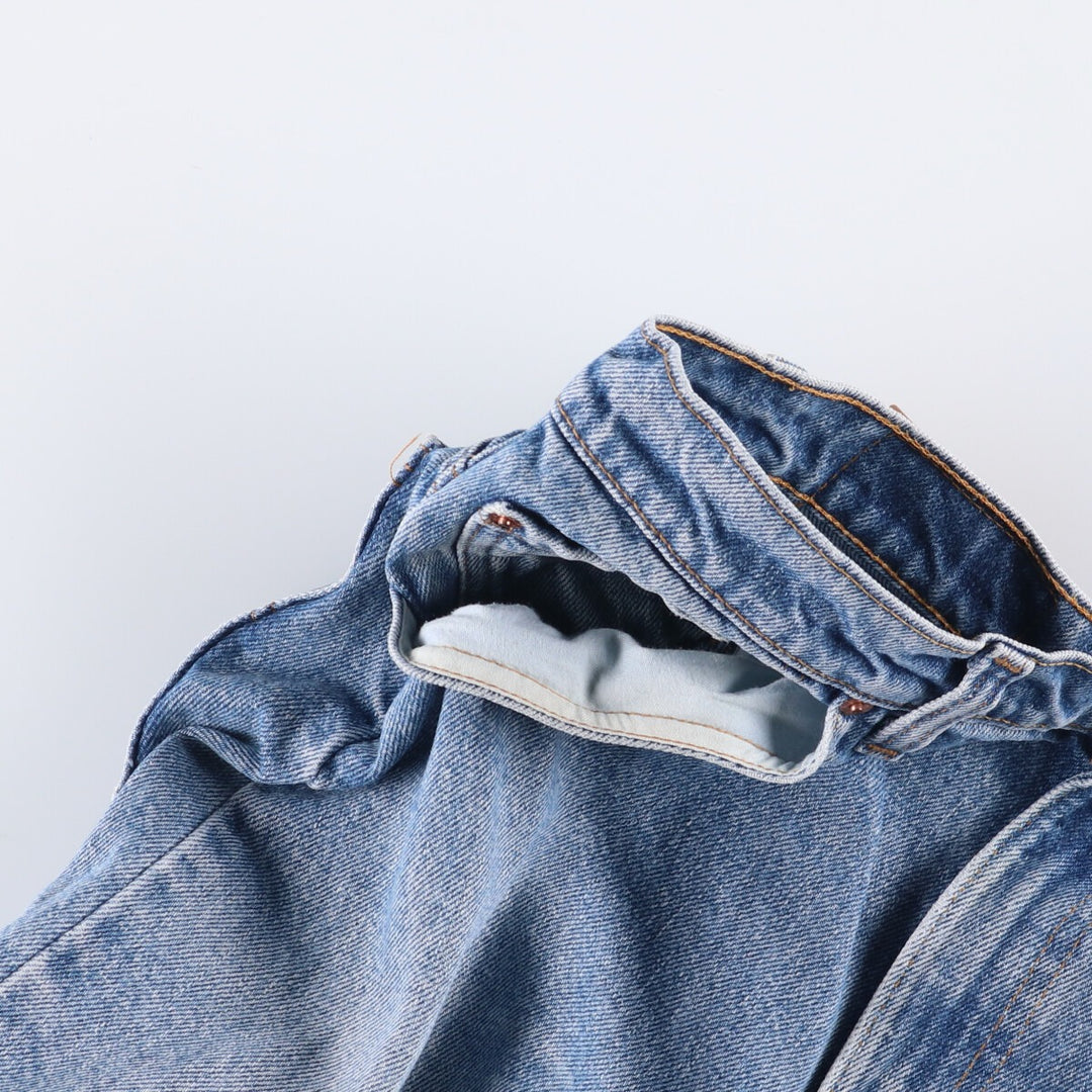 90'S Levi's 550-4850 Relaxed Fit Tapered Leg Denim Pants, Made in USA, Men's Size 34 (Vintage) cotton blue type Vintage Second Hand