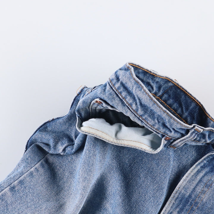 90'S Levi's 550-4850 Relaxed Fit Tapered Leg Denim Pants, Made in USA, Men's Size 34 (Vintage) cotton blue type Vintage Second Hand